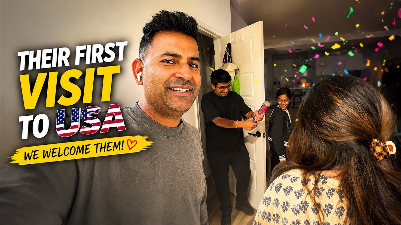 India se America aaye Special Guest! First Trip to USA