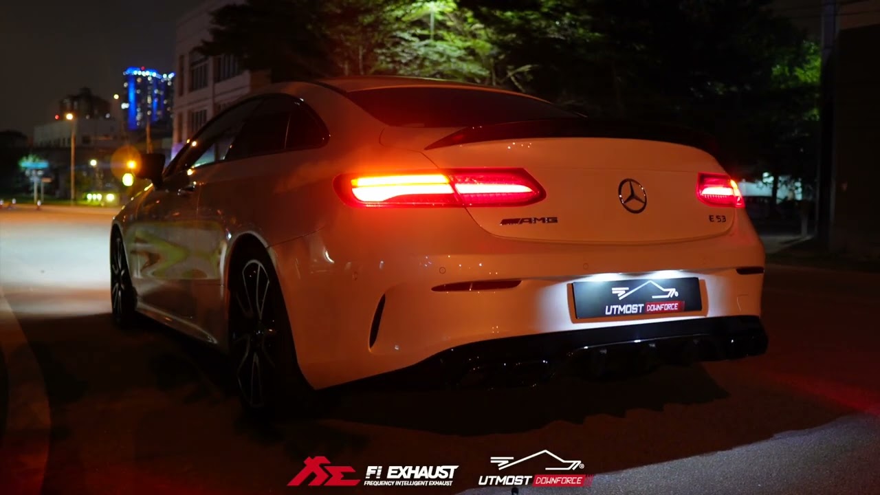 Mercedes Benz C238 AMG E53 FI Exhaust Catless Downpipe with Valvetronic Catback System