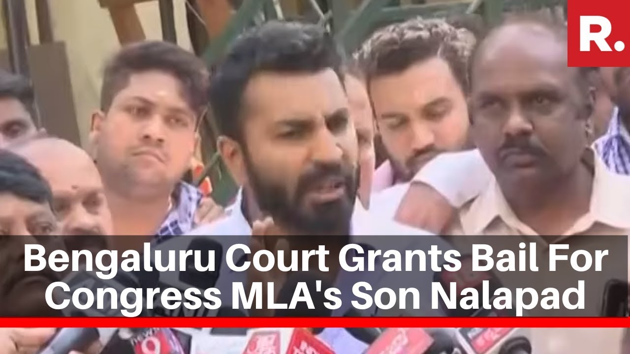 Bengaluru Court Grants Bail For Congress MLA's Son Nalapad In Alleged Hit-And-Run