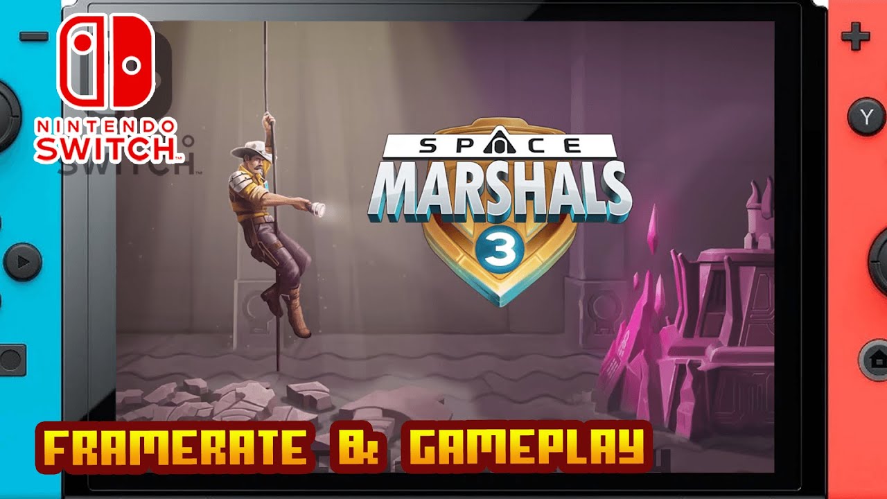 Space Marshals 3 - (Nintendo Switch) - Framerate & Gameplay