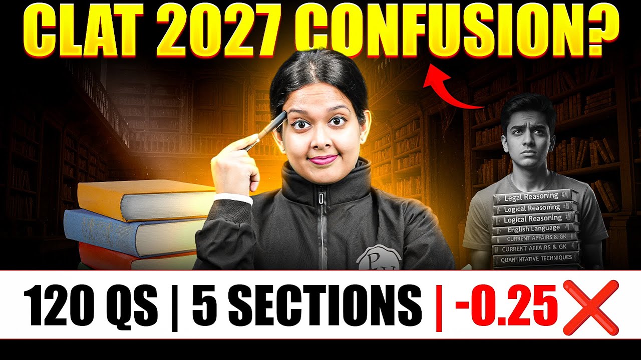 What Is the CLAT 2027 Exam Pattern? How Many Sections & Questions Are There?