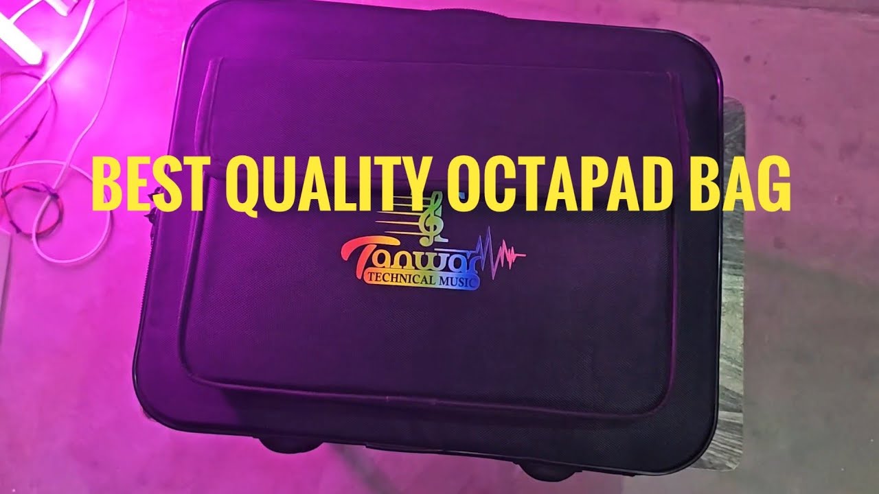 Best quality octapad Bag || Roland spd 20 pro 🔥
