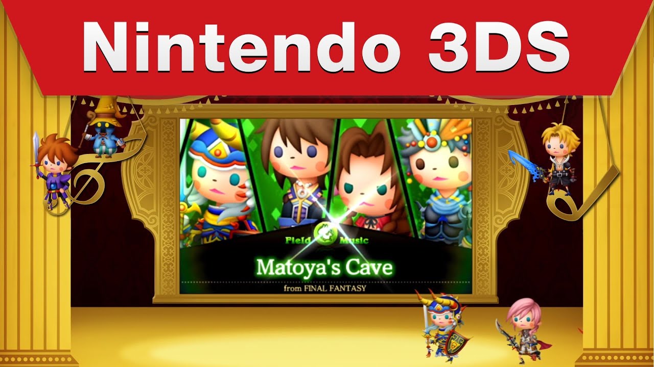 Nintendo 3DS - THEATRHYTHM FINAL FANTASY CURTAIN CALL E3 Trailer