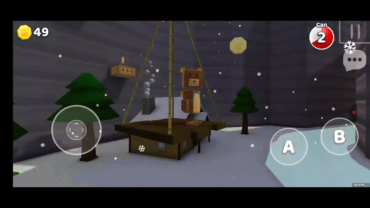 Kar vadisinde macera Süper bear adventure 2. Bölüm 