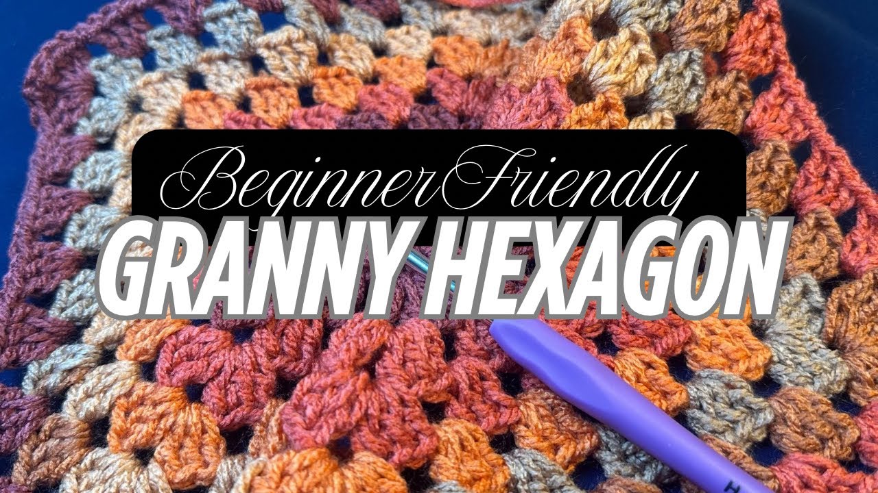 Crochet a Hexagon Granny You’ll Love | Beginner Friendly + Cardigan Hack!
