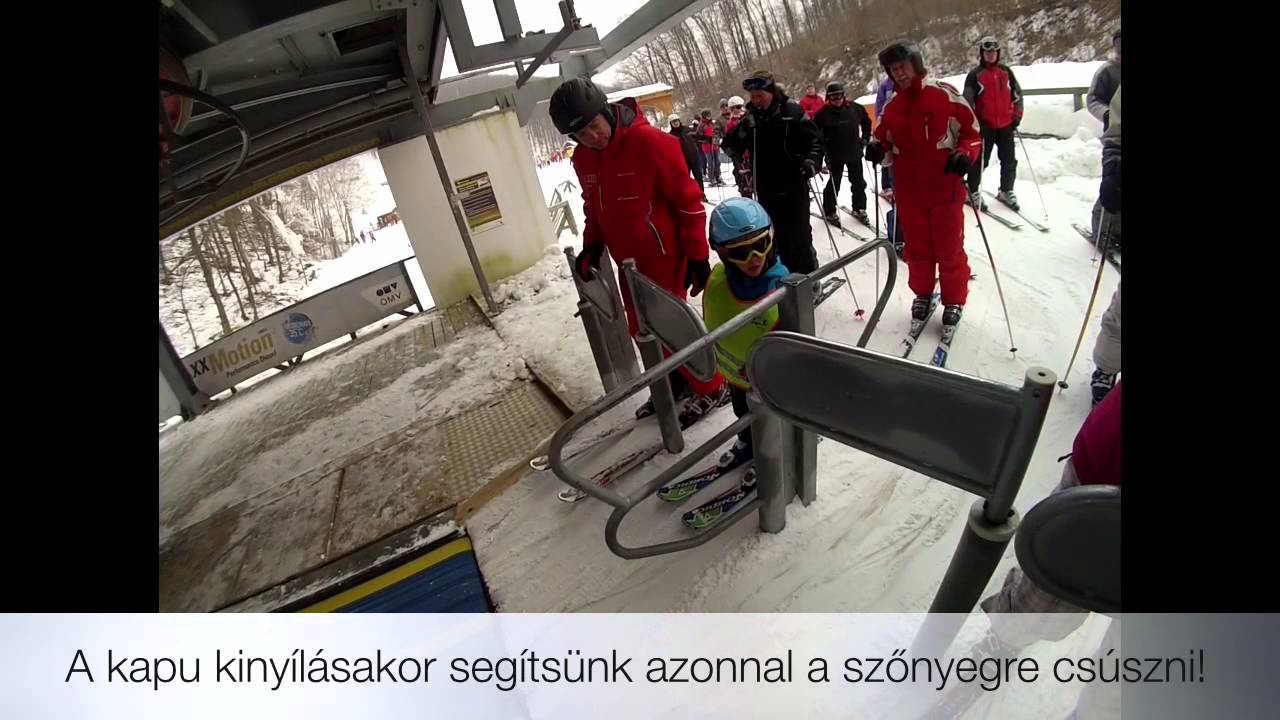 Hogy sz&aacute;lljunk be kisgyerekkel az &uuml;lősz&eacute;kes felvon&oacute;ba?