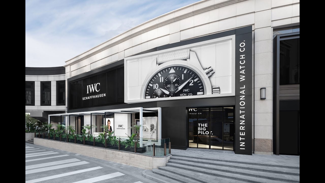 The largest IWC boutique in the world is in Shanghai.
