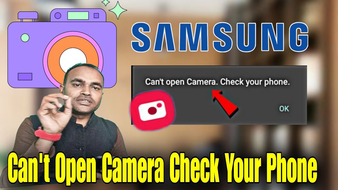 can't open camera check your phone samsung galaxy m14 || can't open camera check your phone samsung