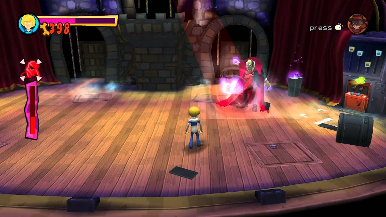 Scooby Doo First Frights Walkthrough PC - Episode 1 Boss Fight - Full HD