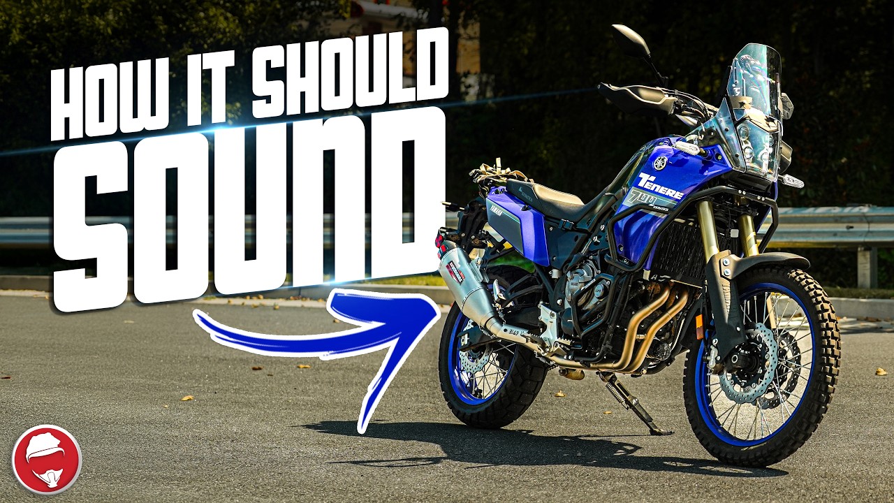 Yoshimura Exhaust Makes The T7 sound INCREDIBLE! | Tenere 700 Build Ep. 06
