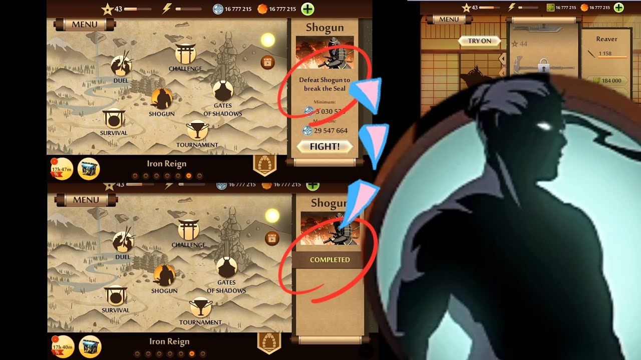 BEATING SHOGUN I UNLOCK ACT VII AND SHROUD CHALLANGE ME FOR 1VS 1 I CAN I BEAT HIM🫨😬