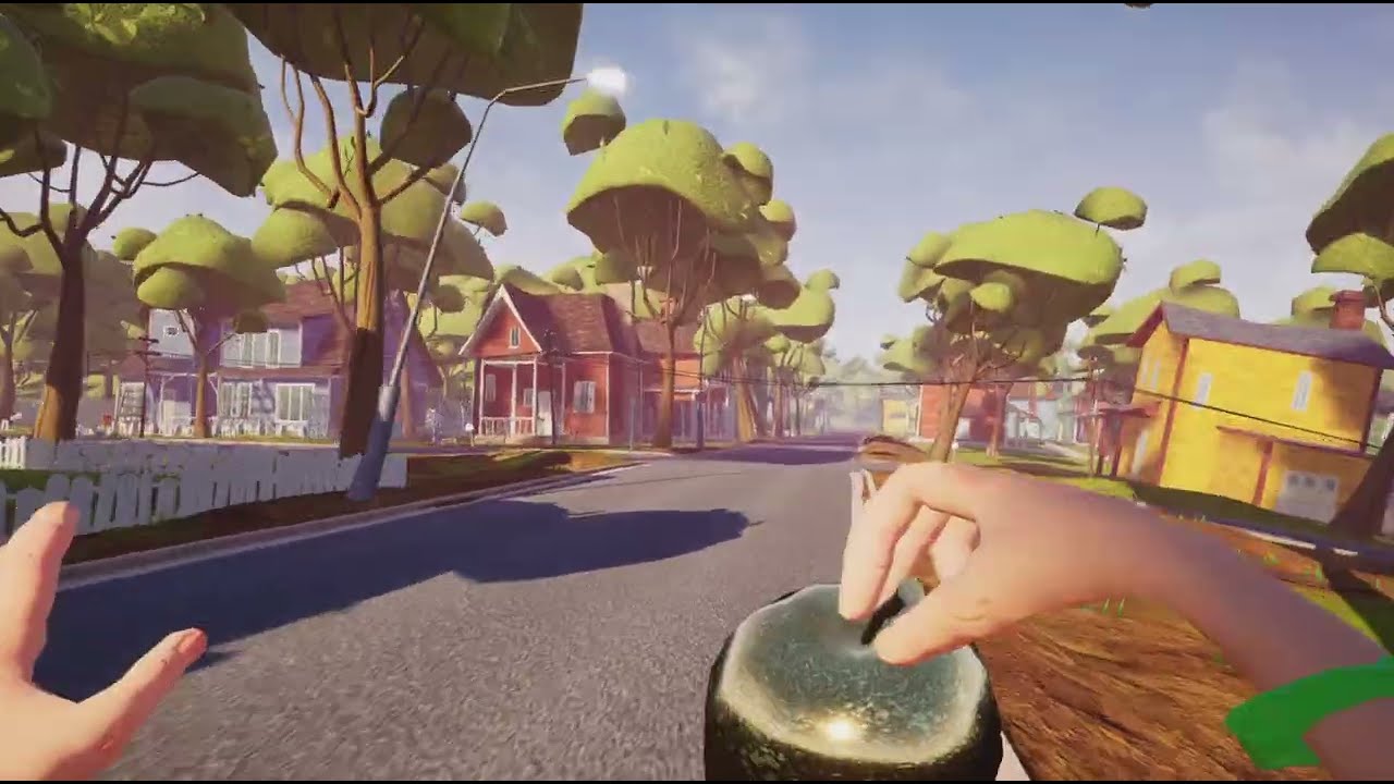 How to get the golden apple in Hello Neighbor Act 1