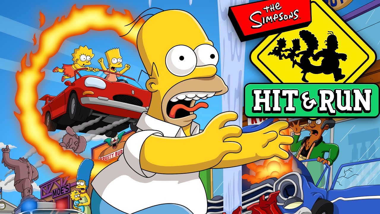 CE JEU EST UN CLASSIQUE (The Simpsons: Hit and Run)