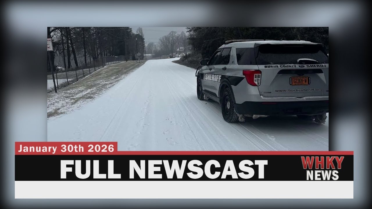 TWO KILLED IN FIRE, WINTER STORM, NEWTON MAN FENTANYL SENTENCE | WHKY Full News, Fri. 1/30/26