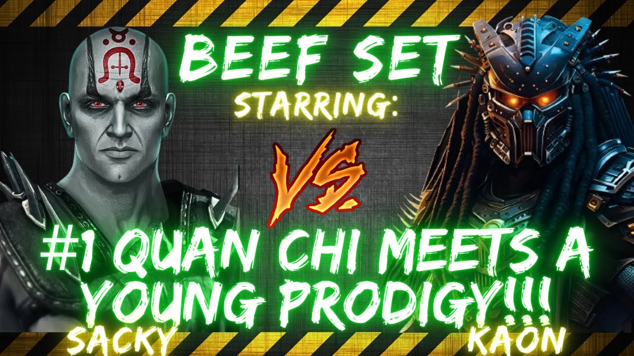 BEEF SET ft. Sacky vs Kaon | #1 QUAN CHI MEETS A YOUNG PRODIGY!!!