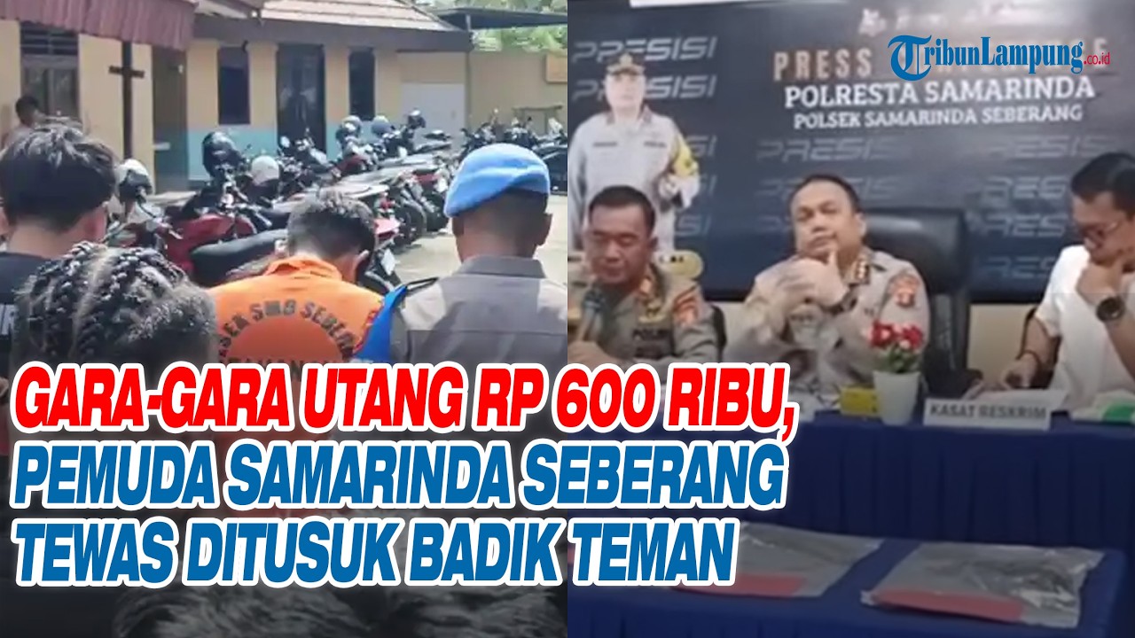 Gara-gara Utang Rp 600 Ribu, Pemuda Samarinda Seberang Tewas Ditusuk Badik Teman