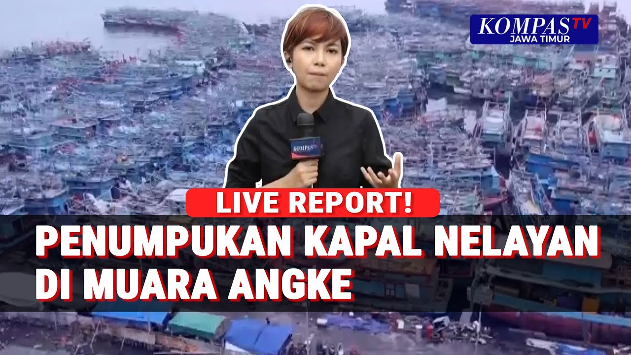 Pantauan Kapal Nelayan Parkir Menumpuk di Muara Angke, Aktivitas Melaut Terhenti!