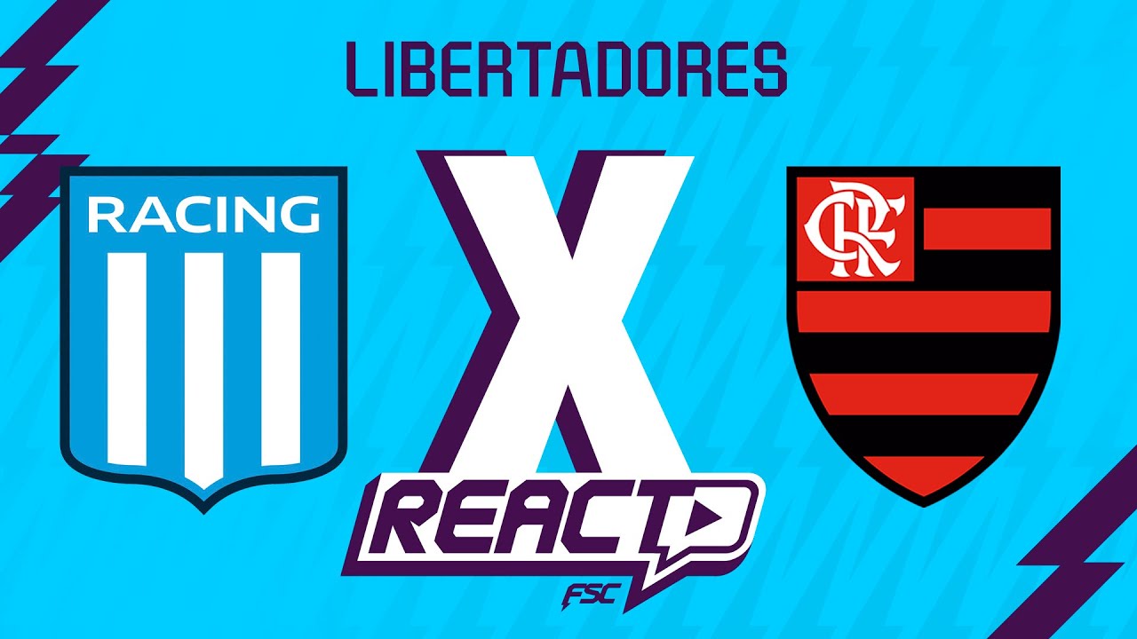 RACING x FLAMENGO - Copa Libertadores FSC React