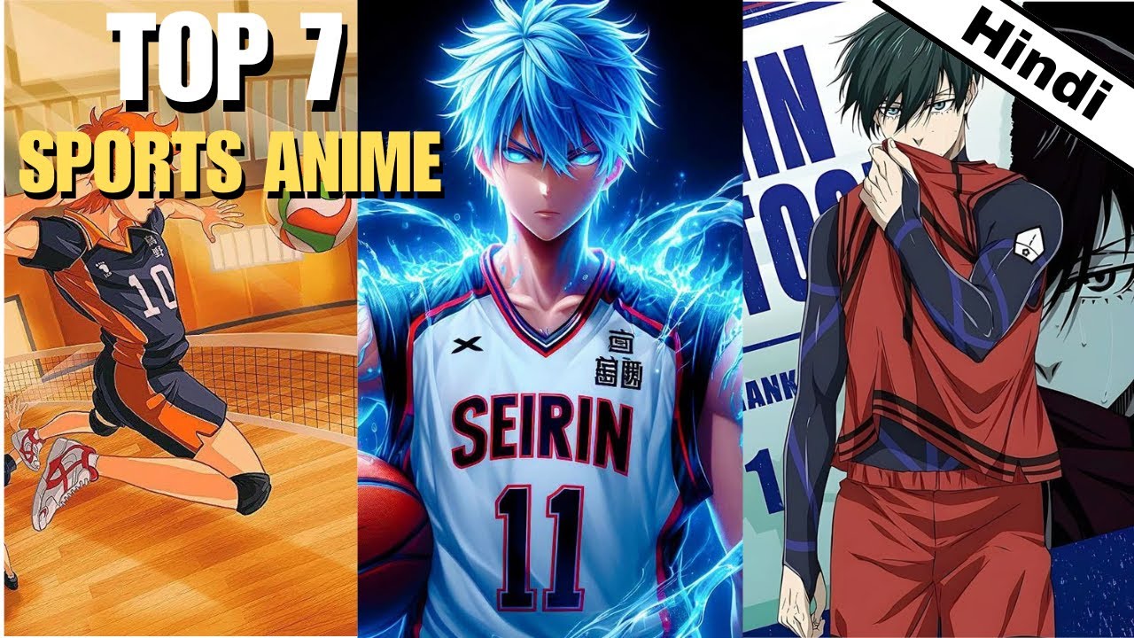Top 7 Sport's Anime You Should Definitely Watch / Hindi / MROTAKU #anime #sportsanime
