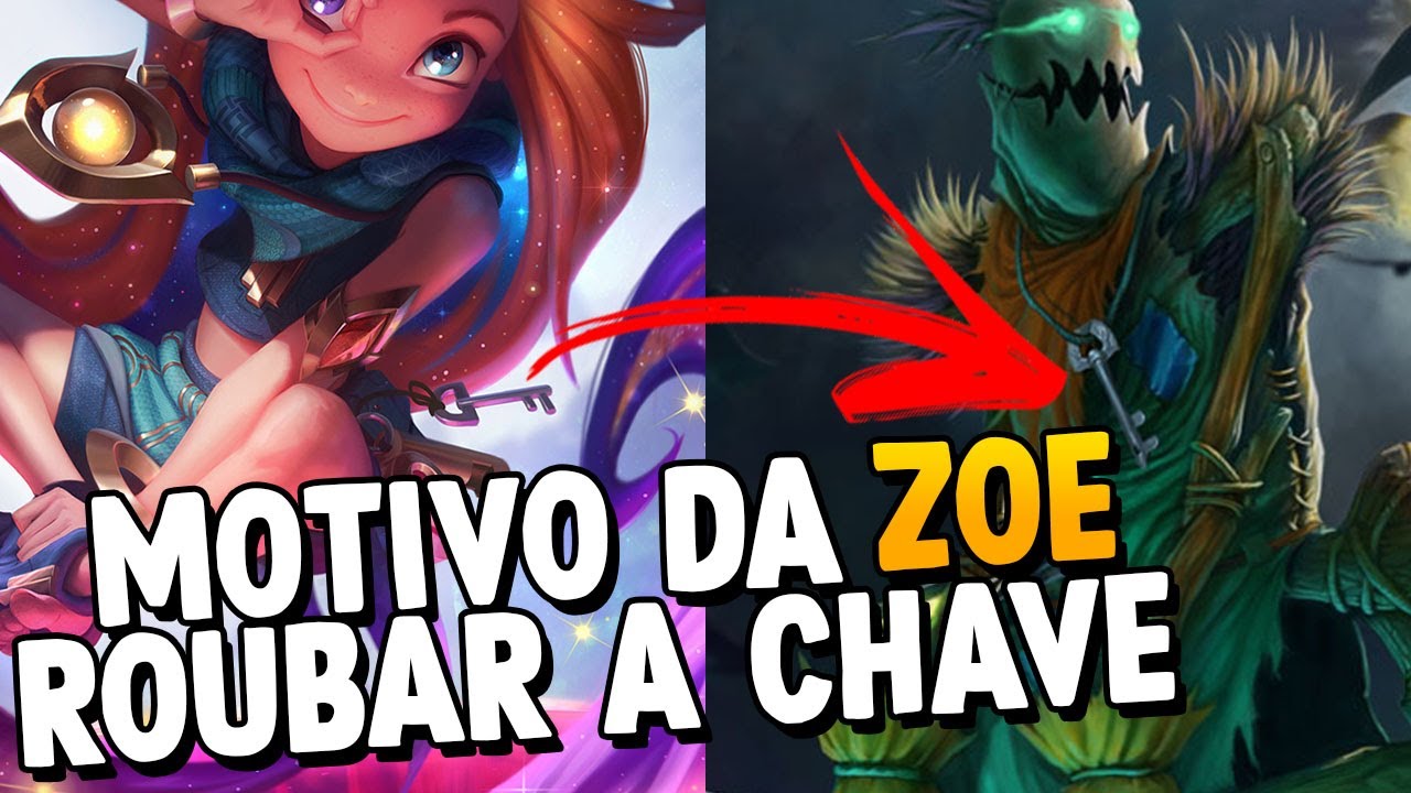FINALMENTE O MOTIVO DA ZOE TER ROUBADO A CHAVE DO FIDDLESTICKS!