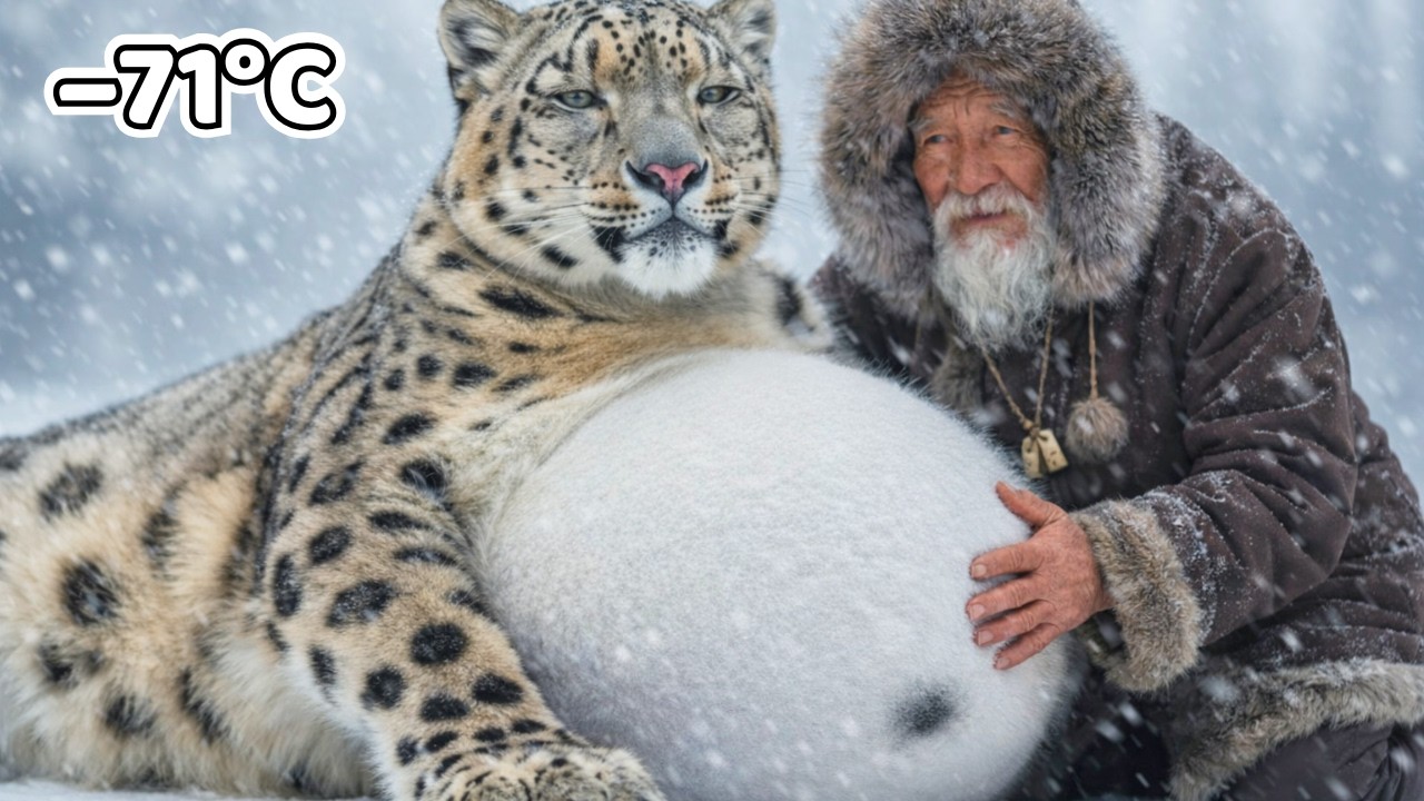 She Trusted Me at –71°C | Saving a Pregnant Snow Leopard