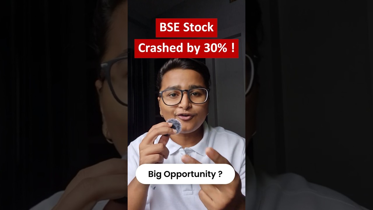 BSE Stock crashed by 30% ? Big Opportunity ? #investing #investment #stockmarket #stocks