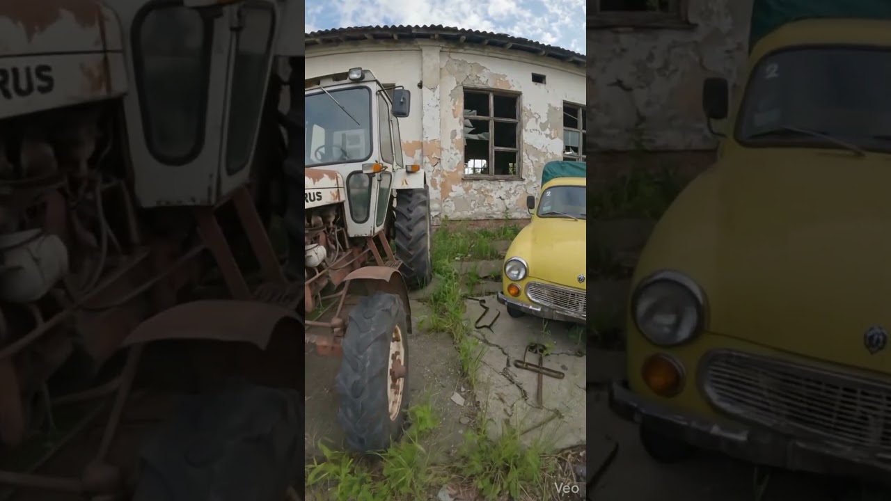 Eksploracja zapomnianego PGRu Br&oacute;dno AI #pgr #br&oacute;dno #bizon #syrena #rolnik #eksploracja #ai #si