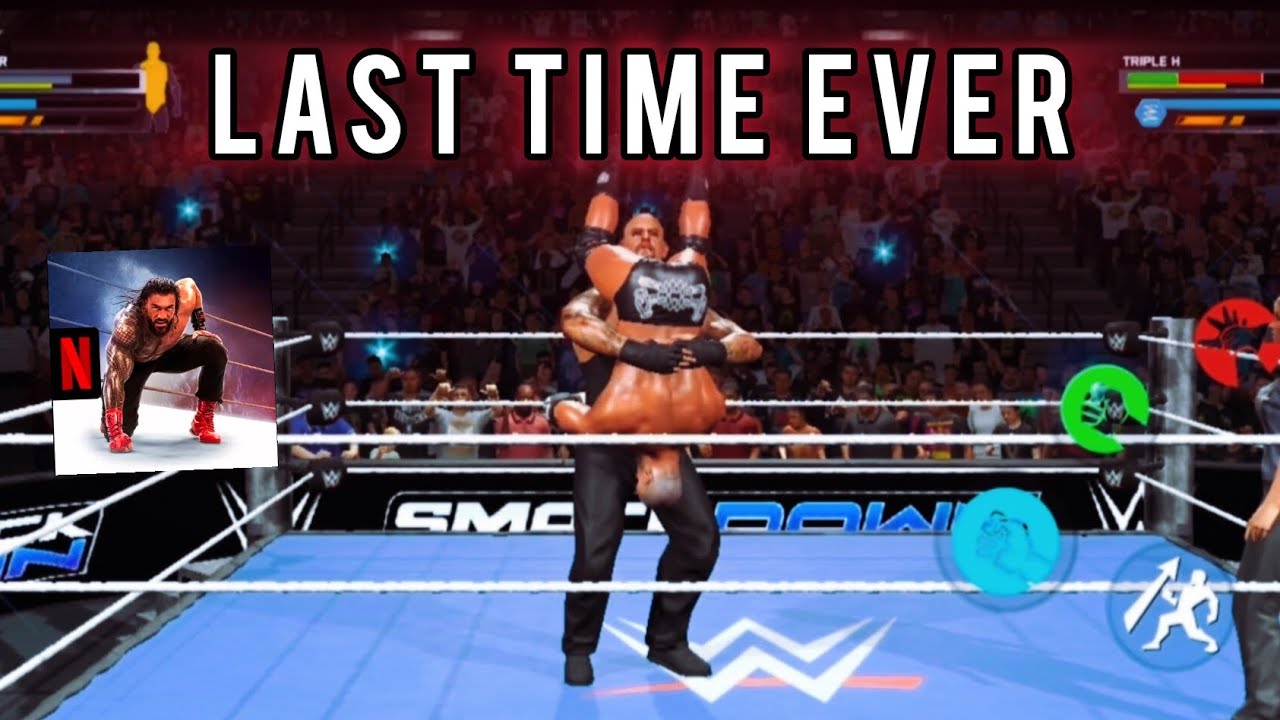 The Undertaker VS Triple H ( LAST TIME EVER ) full match in WWE 2k25 Netflix Edition 