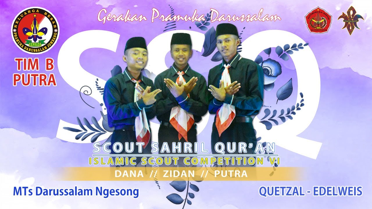 Lomba SSQ_MTs Darussalam Ngesong TIM B Putra_ISC 2021