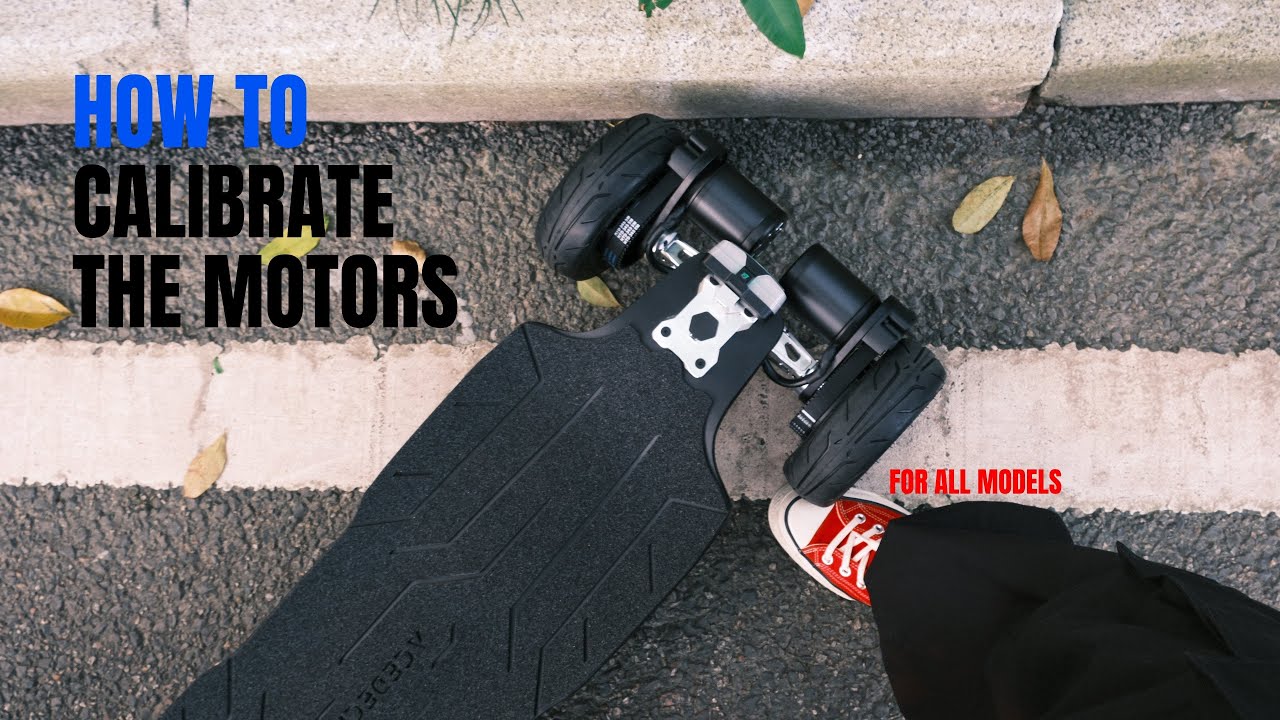How to calibrate the motors | For All Acedeck® Models