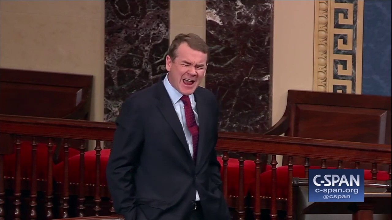 RAW: Sen. Michael Bennet delivers emotional speech on Government Shutdown (C-SPAN)