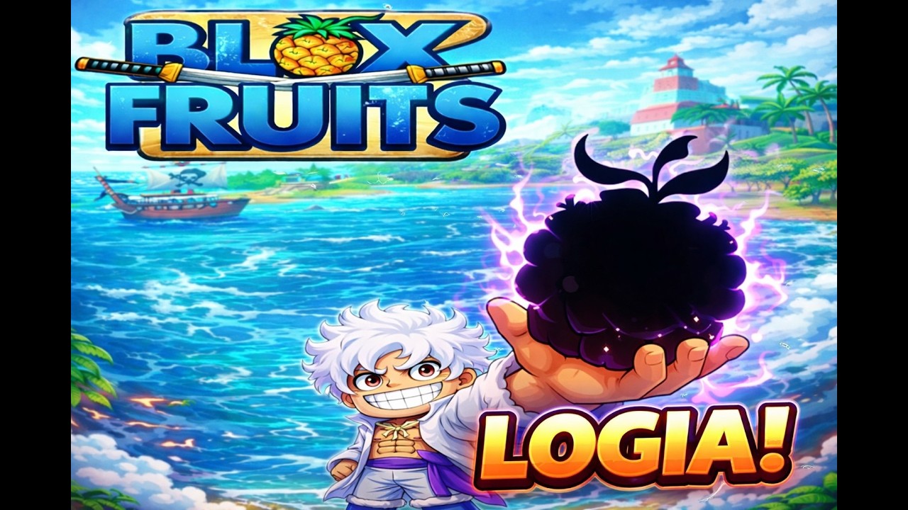A MELHOR FRUTA LOGIA DO BLOX FRUITS? FINALMENTE CONSEGUI!