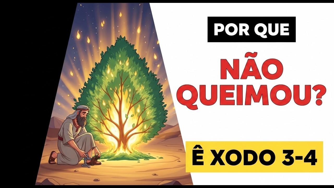 Por Que o Fogo Não Queimou a Sarça? (Êxodo 3-4)