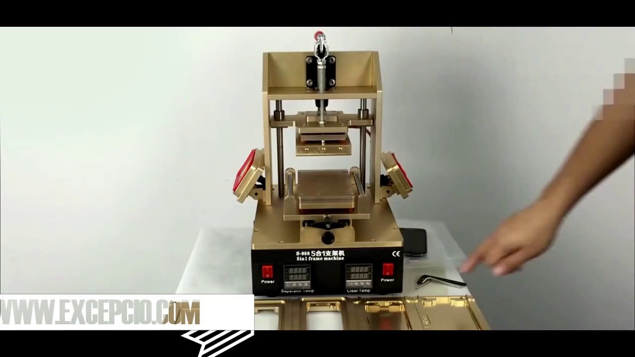 5 IN 1 FRAME MACHINE - GUIDE