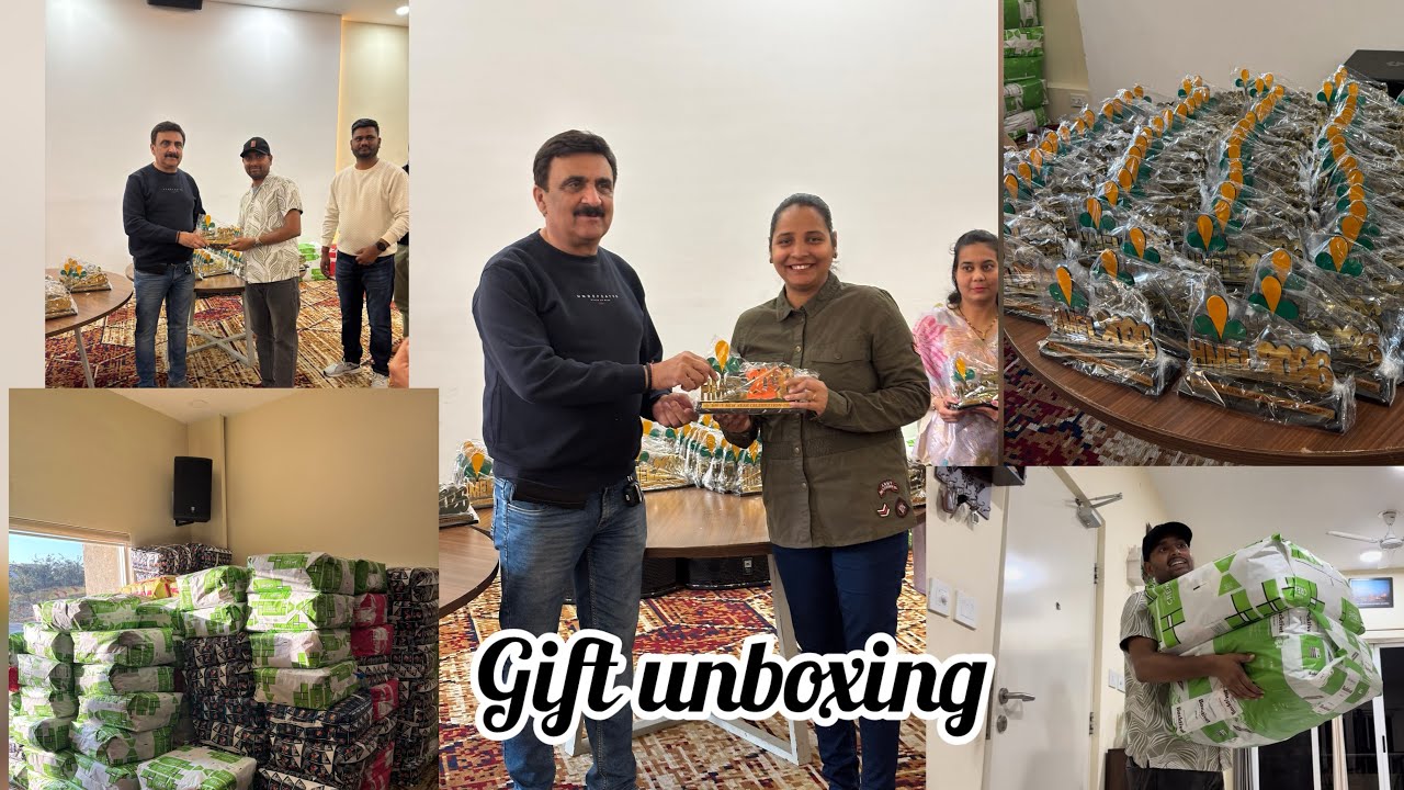 Mil Gaya hame new year performance gifts 🤞🤗😍#dailyvlog #giftunboxing 