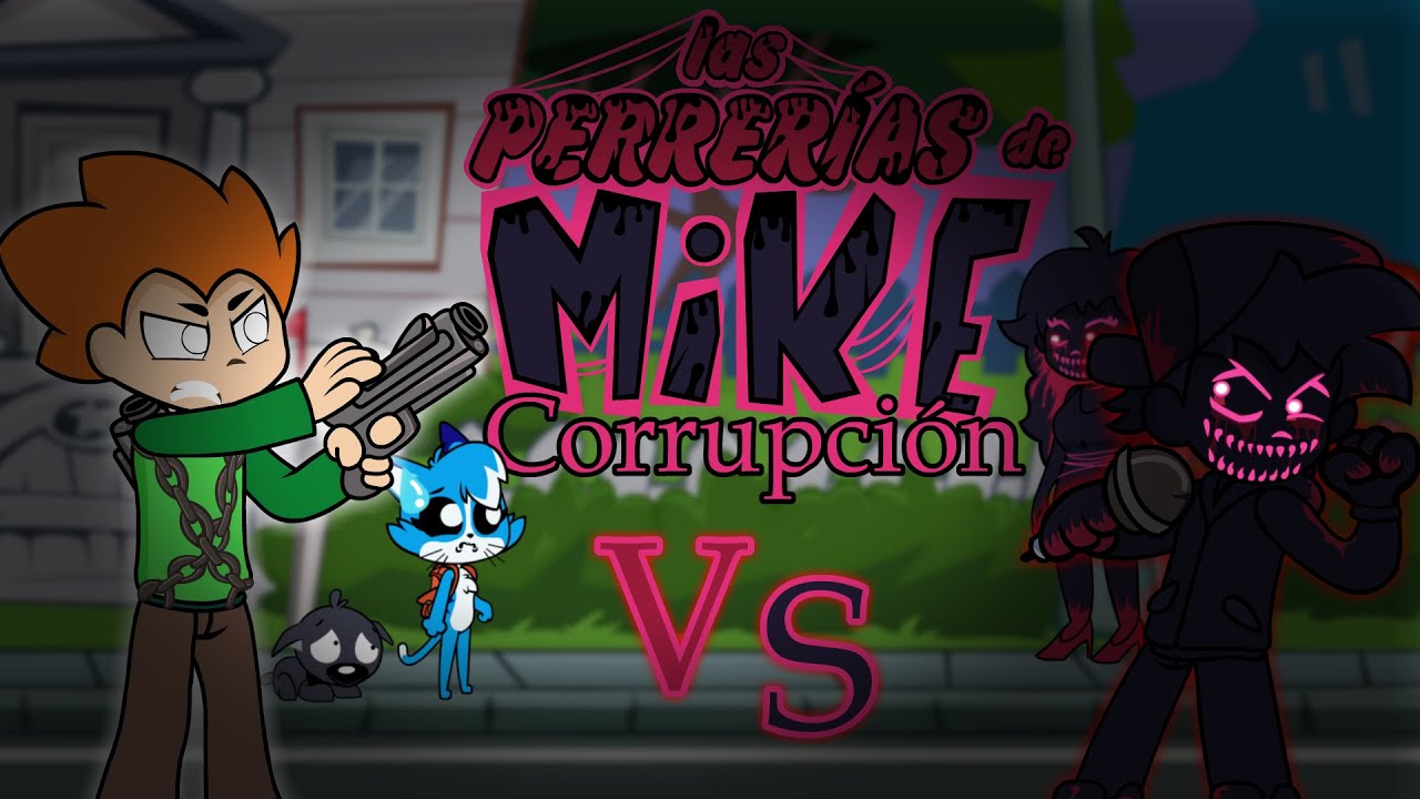 Las Perrerías de Mike CORRUPCIÓN #1 | PICO vs EVIL Boyfriend | Parte 1| Friday Night Funkin' Mod