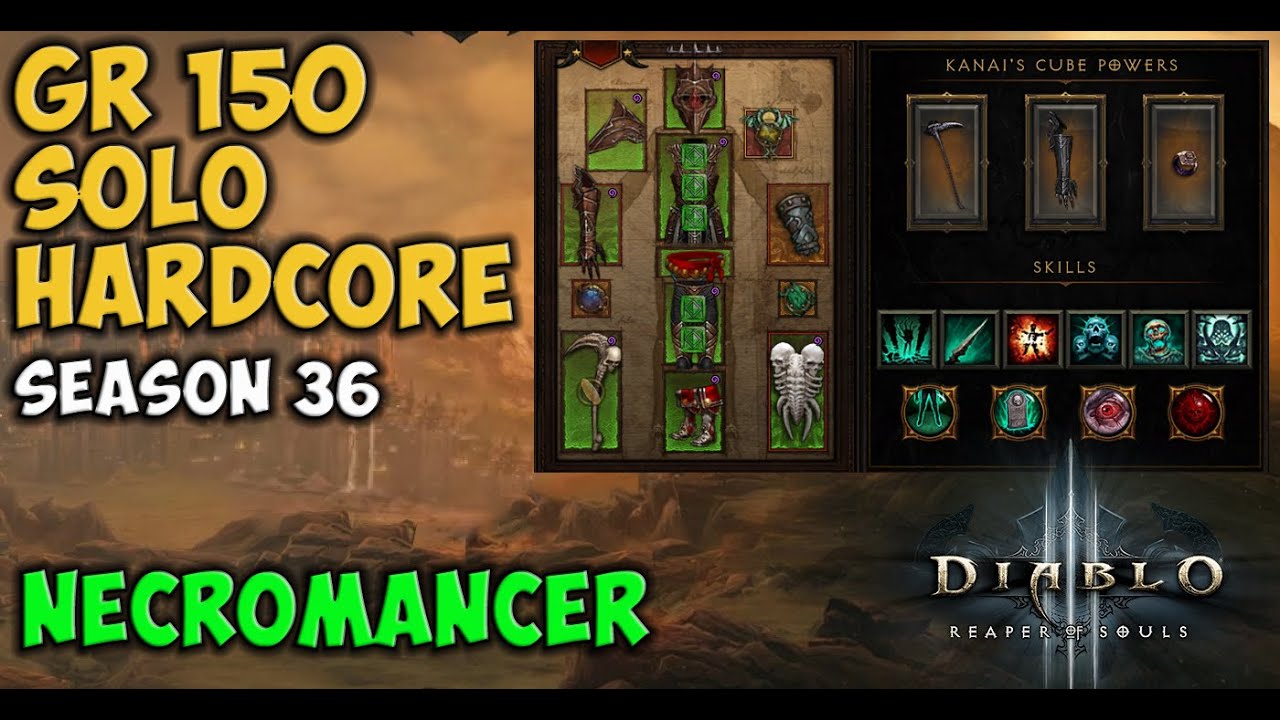 GR 150 Pestilence  Necromancer Hardcore Solo Self Found Season 36