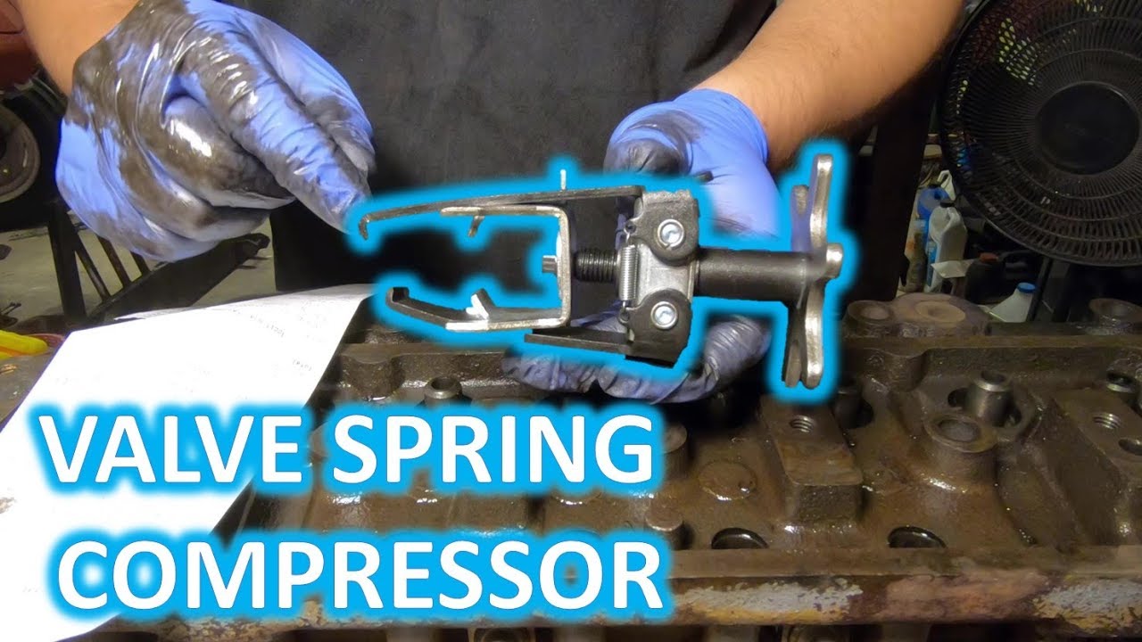 Removing Valve Springs Using HARBOR FREIGHT Compressor