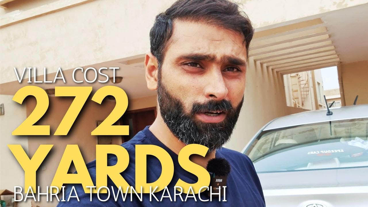 [2024] What Is Construction Cost For 272 Yards Villa in Bahria Town Karachi #bahriatownkarachi