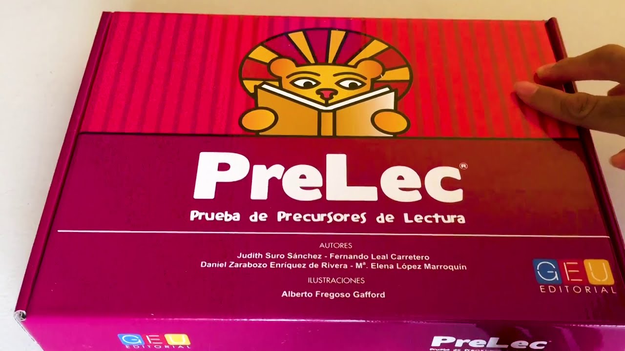 PRELEC- PRECURSORES DE LA LECTURA
