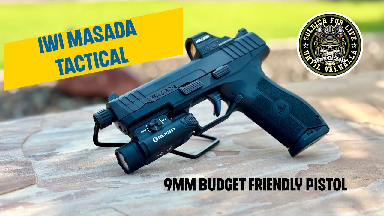 IWI Masada Tactical. #тактическоеоружие #обзорогнестрельногооружия #обзорпистолета