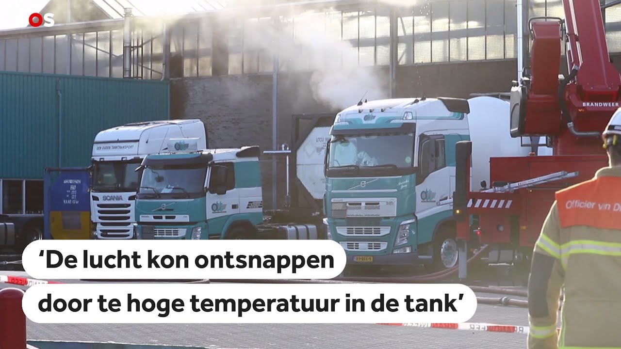 STANK: Overlast in groot deel van Nederland door ongeluk met tankwagen Alblasserdam