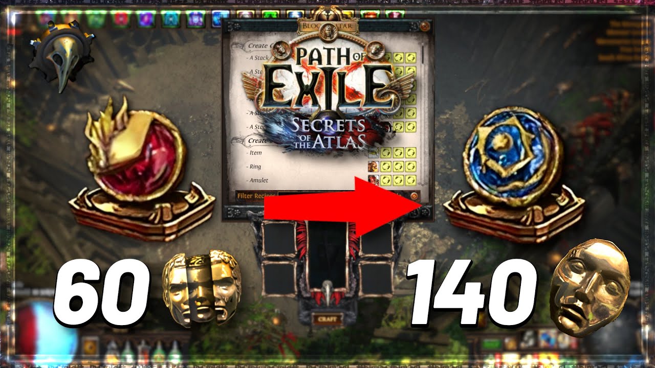 PoE 3.26 - Rerolling Awakened Gems for Huge Profit