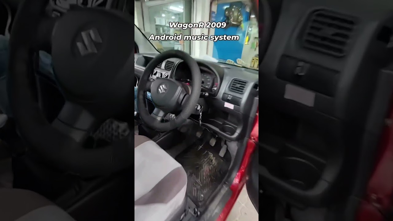 WagonR 2009 android music system installation#yourube shorts
