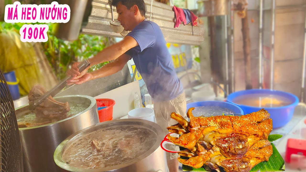 Đỉnh cao quy trình làm Má Heo Nướng Da Giòn 190K 