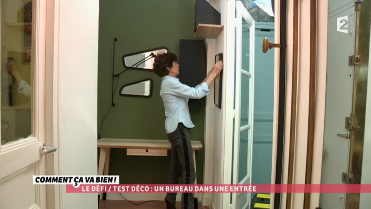 [DÉCO] Aménager un bureau dans une entrée #CCVB