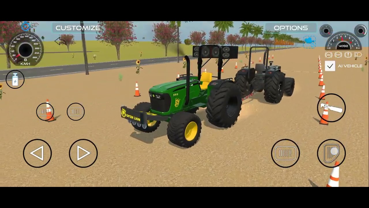 #कला घोड़ा Vs John Deere donon mein se Kaun jita hai ❤️‍🩹