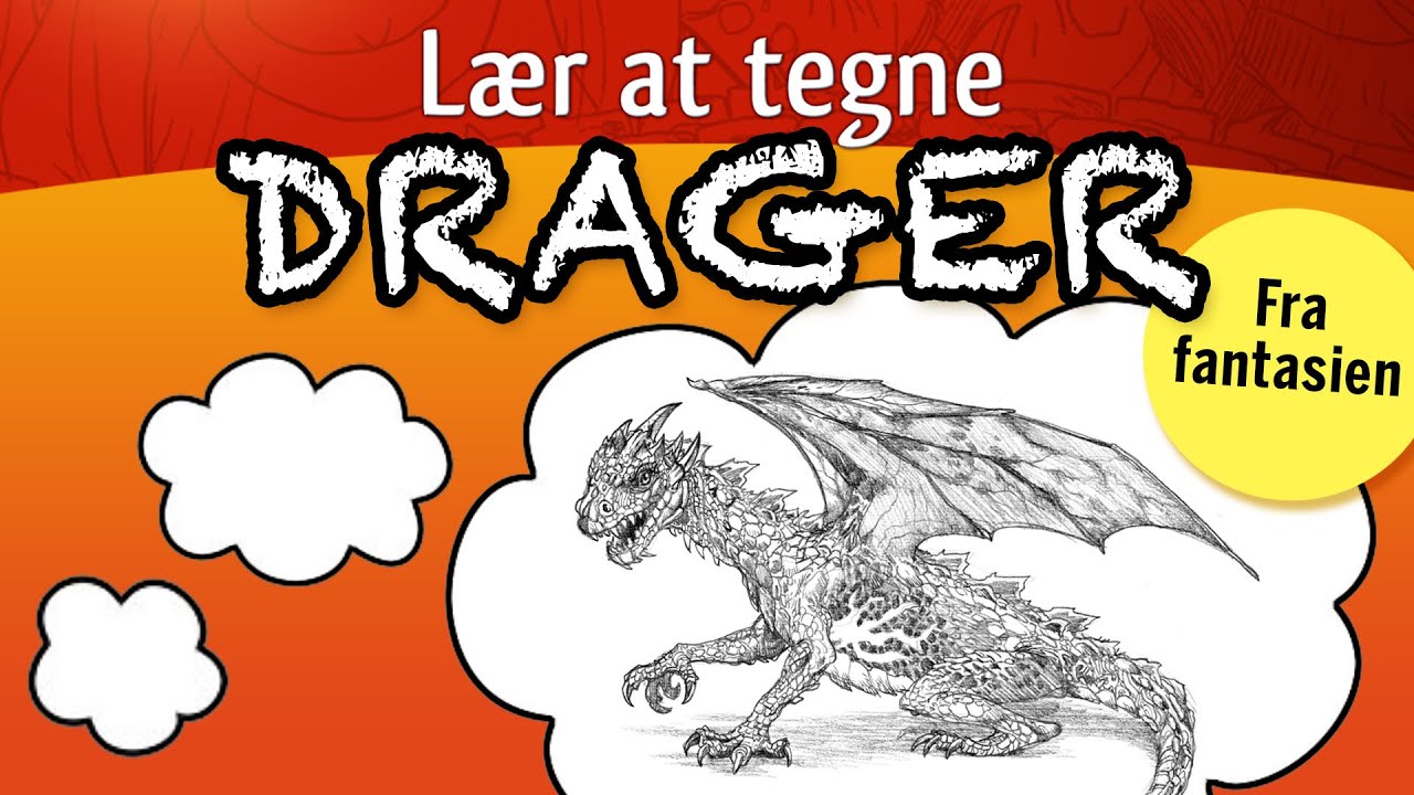 Lær at tegne DRAGER fra fantasien | med Jan Kjær