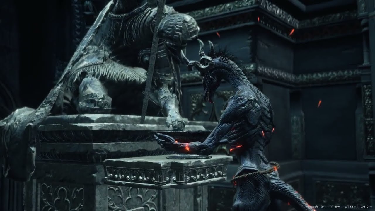 Наступила абсолютная тьма @_@  $  Dark Souls 3 (с друзьями)  $  №22