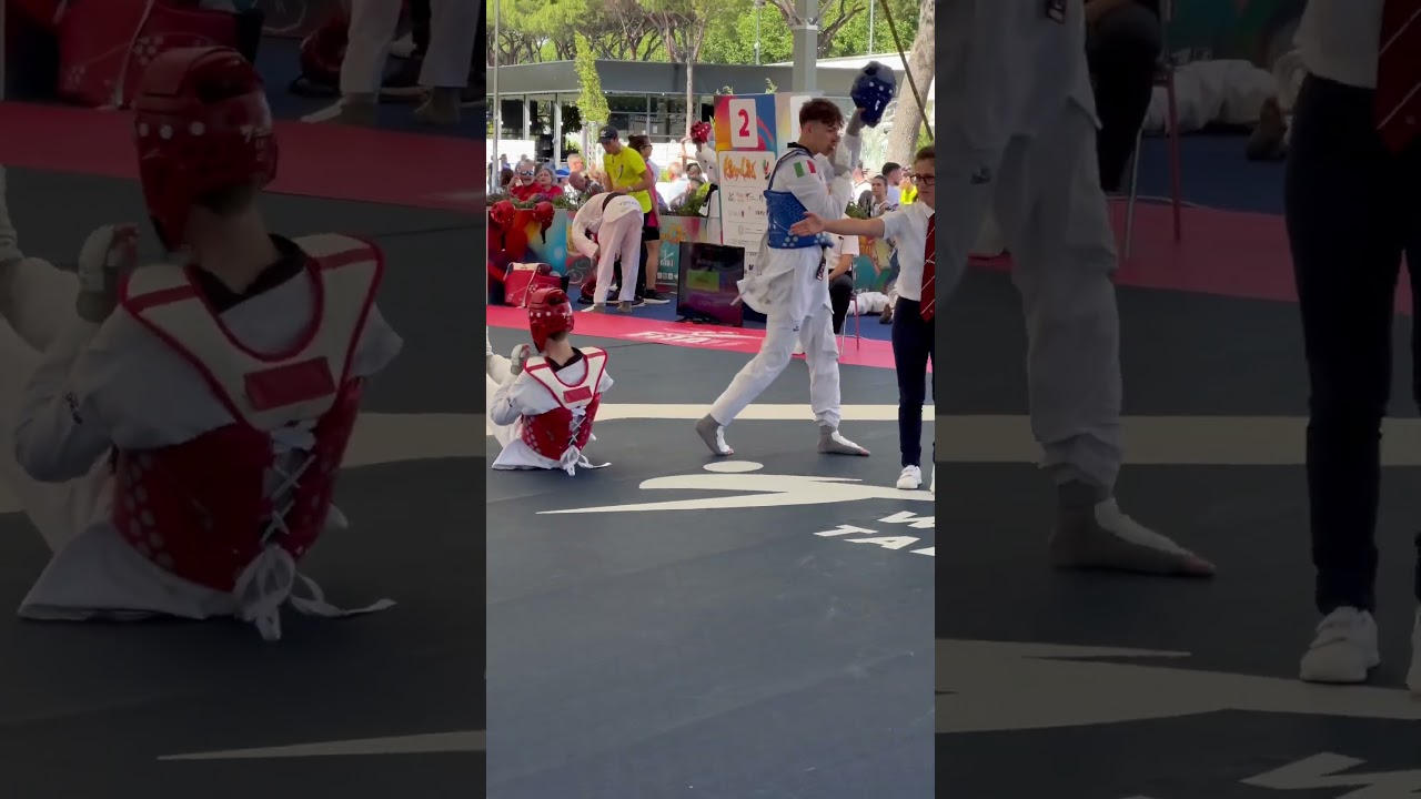 Perfect ending! 🎯 #taekwondo #martialarts #sports #shorts #itatkd